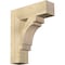 Ekena Millwork Merced Block Rough Sawn Bracket, Douglas Fir, 6"W x 22"D x 26"H BKT06X22X26MRC05RDF - alternate 1